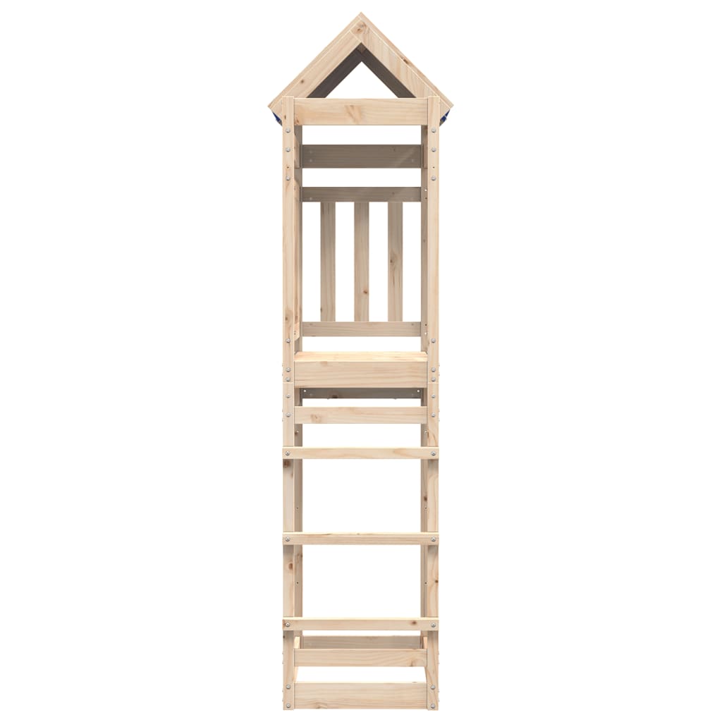 Torre da Gioco 85x52,5x239 cm in Legno Massello di Pino 845938