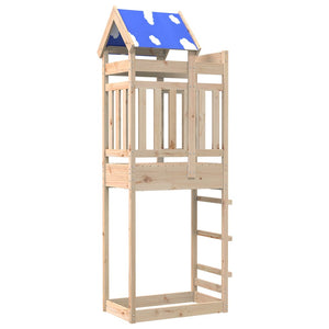 Torre da Gioco 85x52,5x239 cm in Legno Massello di Pino 845938