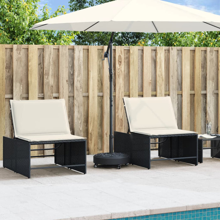 Base per Ombrellone con Ruote per Pali Ø38/48 mm 27 kg Rotonda 4007973