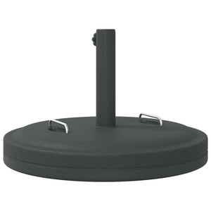 Base per Ombrellone con Manici per Pali Ø38/48 mm 25 kg Rotonda 4007986