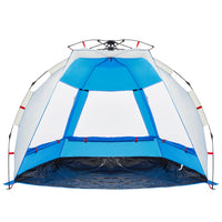 Tenda da Spiaggia 2Persone Azzurro Rilascio Rapido Impermeabile 4005290