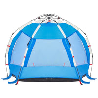 Tenda da Spiaggia 2Persone Azzurro Rilascio Rapido Impermeabile 4005290