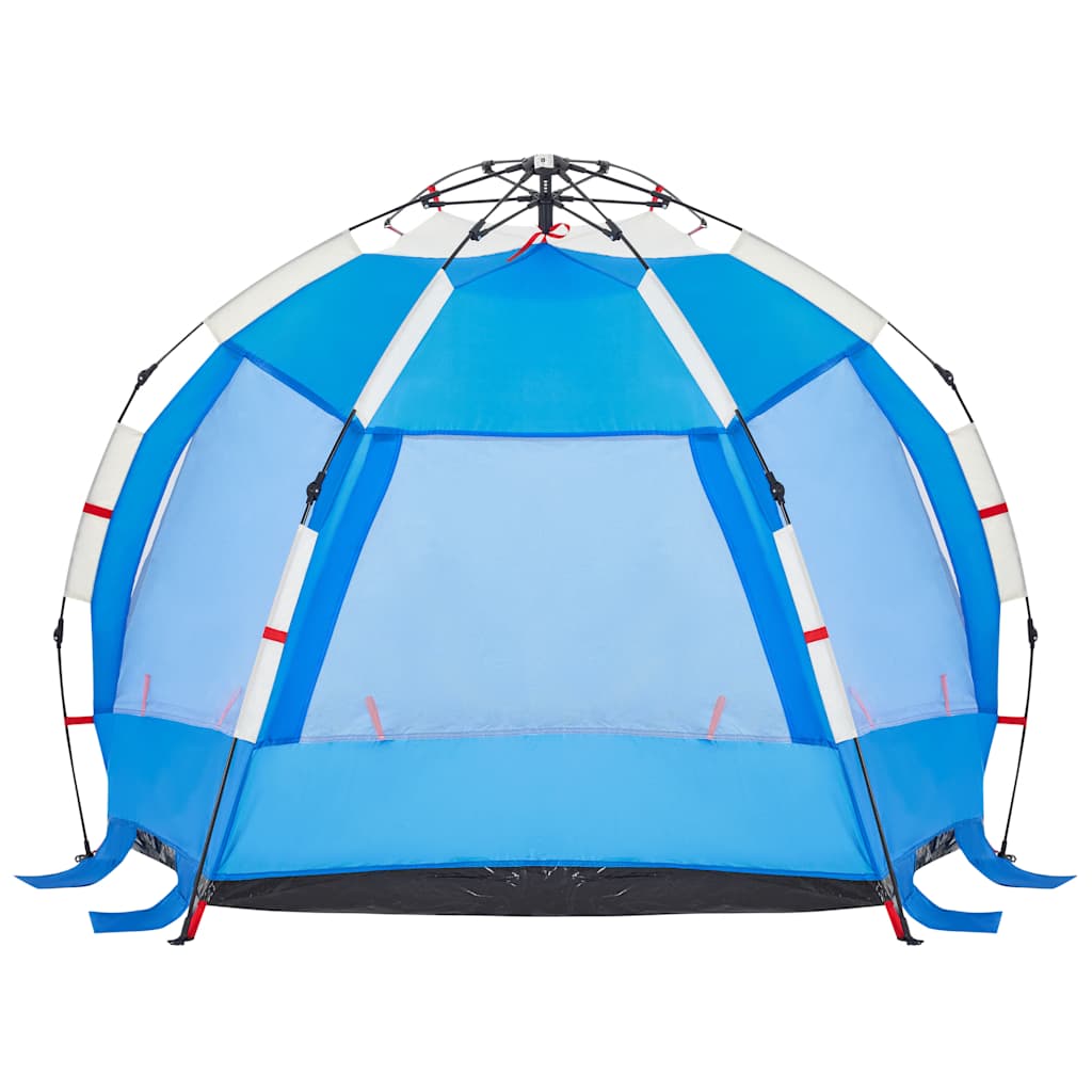Tenda da Spiaggia 2Persone Azzurro Rilascio Rapido Impermeabile