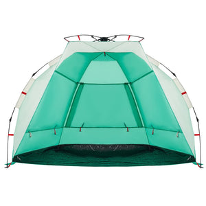 Tenda da Spiaggia 2 Persone Verde Rilascio Rapido Impermeabile 4005291