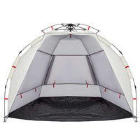 Tenda da Spiaggia 2 Persone Grigio Rilascio Rapido Impermeabile 4005292