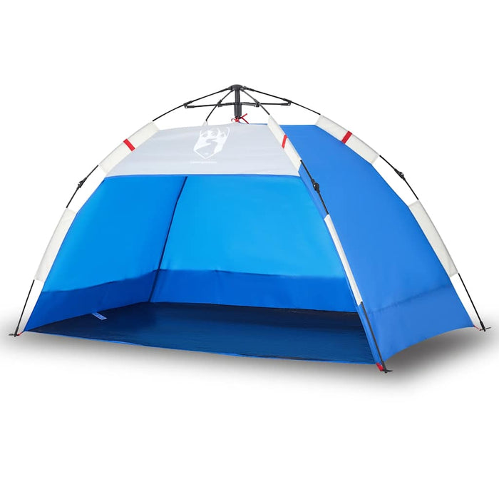 Tenda da Spiaggia 2Persone Azzurro Rilascio Rapido Impermeabile 4005293