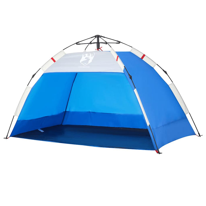 Tenda da Spiaggia 2Persone Azzurro Rilascio Rapido Impermeabile 4005293