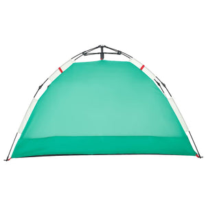 Tenda da Spiaggia 2 Persone Verde Rilascio Rapido Impermeabile 4005294