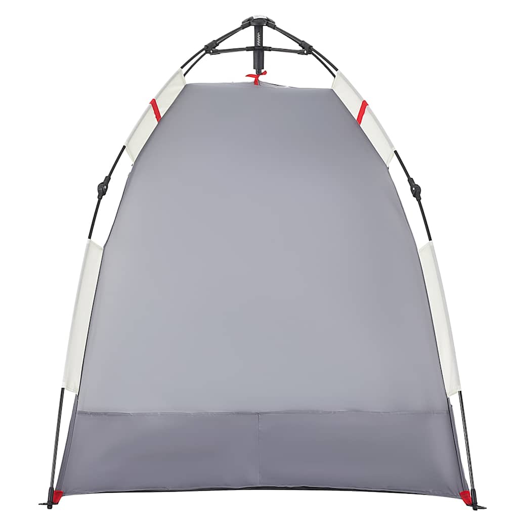 Tenda da Spiaggia 2 Persone Grigio Rilascio Rapido Impermeabile 4005295