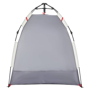 Tenda da Spiaggia 2 Persone Grigio Rilascio Rapido Impermeabile 4005295