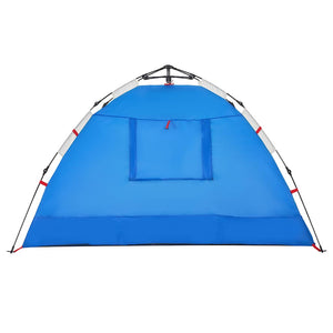 Tenda da Spiaggia 2Persone Azzurro Rilascio Rapido Impermeabile 4005296