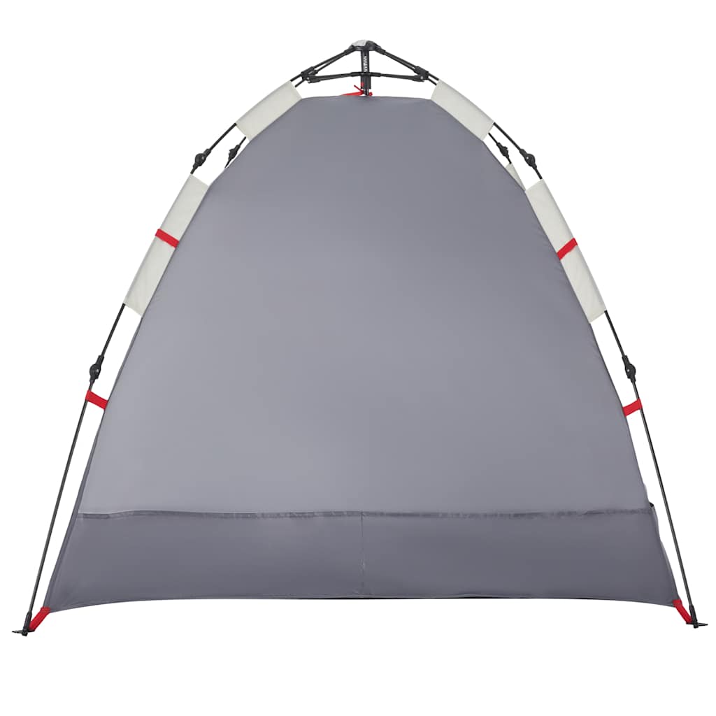 Tenda da Spiaggia 2 Persone Grigio Rilascio Rapido Impermeabile 4005298