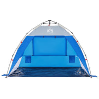 Tenda da Spiaggia 2Persone Azzurro Rilascio Rapido Impermeabile 4005299