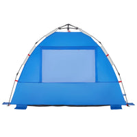 Tenda da Spiaggia 2Persone Azzurro Rilascio Rapido Impermeabile 4005299