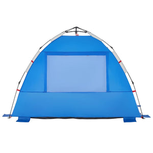Tenda da Spiaggia 2Persone Azzurro Rilascio Rapido Impermeabile 4005299