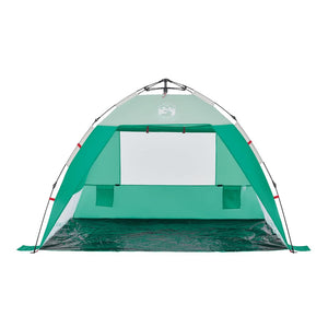 Tenda da Spiaggia 2 Persone Verde Rilascio Rapido Impermeabile 4005300