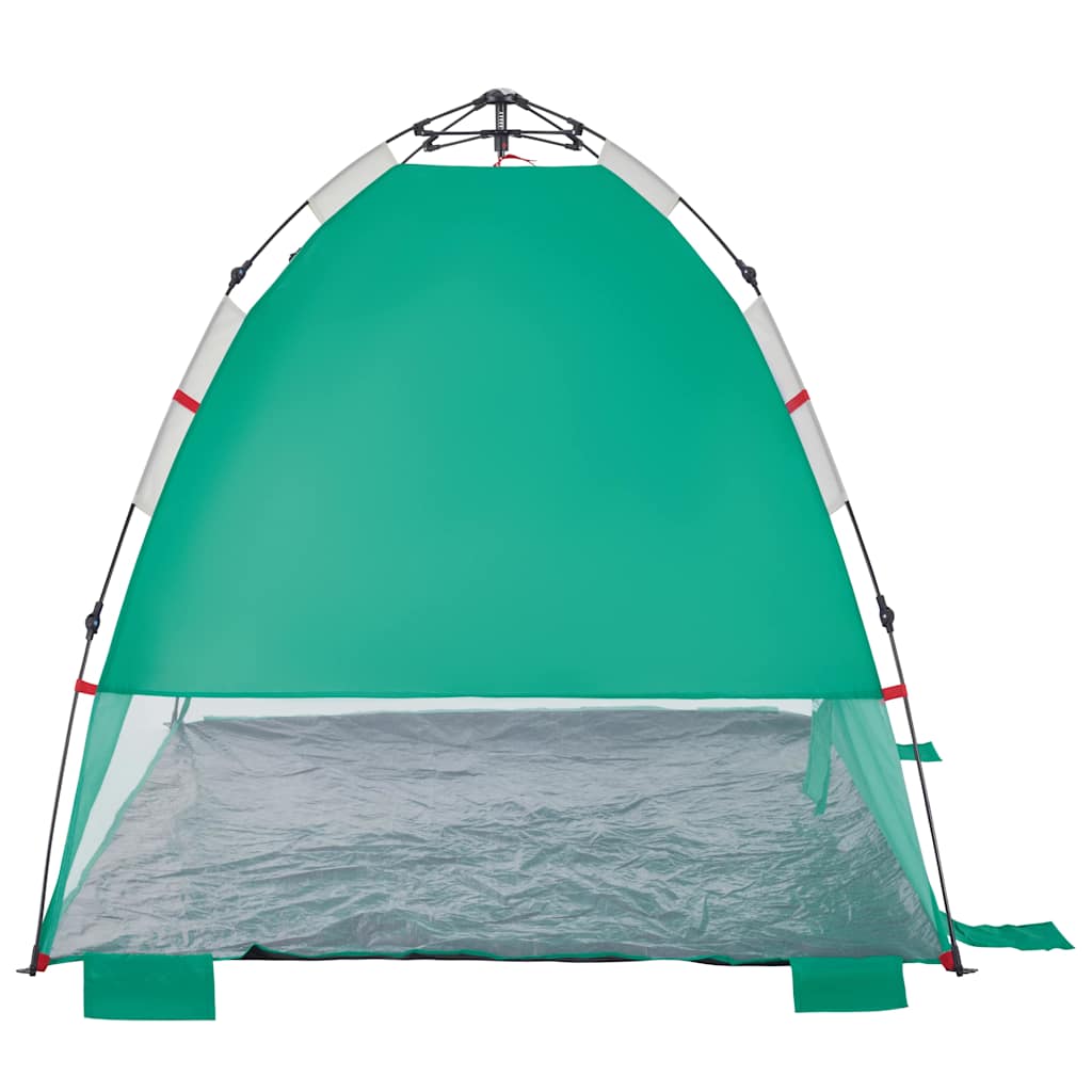 Tenda da Spiaggia 2 Persone Verde Rilascio Rapido Impermeabile 4005300