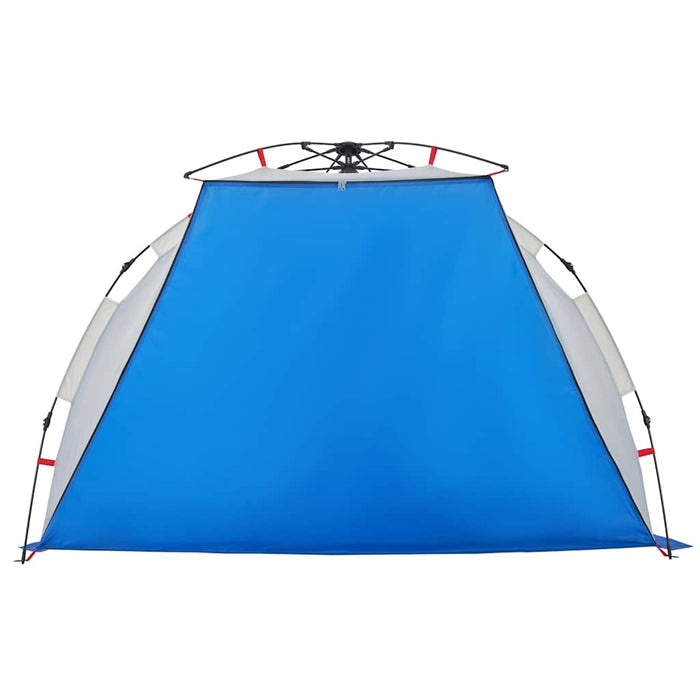 Tenda da Spiaggia 2Persone Azzurro Rilascio Rapido Impermeabile 4005308