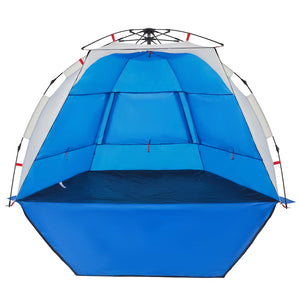 Tenda da Spiaggia 2Persone Azzurro Rilascio Rapido Impermeabile 4005308