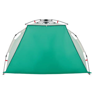 Tenda da Spiaggia 2 Persone Verde Rilascio Rapido Impermeabile 4005309