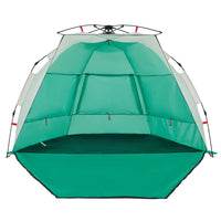 Tenda da Spiaggia 2 Persone Verde Rilascio Rapido Impermeabile 4005309