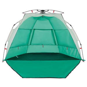Tenda da Spiaggia 2 Persone Verde Rilascio Rapido Impermeabile 4005309