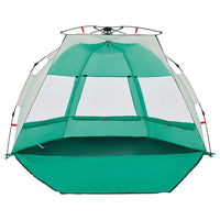 Tenda da Spiaggia 2 Persone Verde Rilascio Rapido Impermeabile 4005309