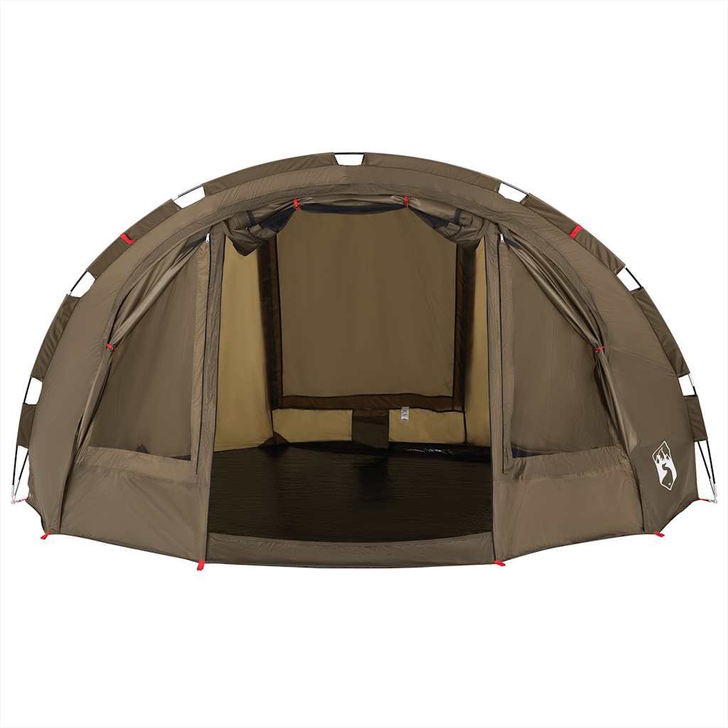 vidaXL Tenda da Pesca per 4 Persone Verde Oliva Impermeabile