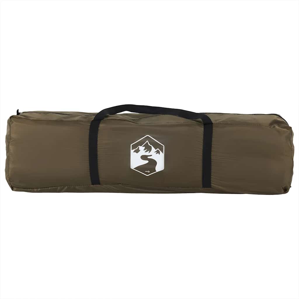 vidaXL Tenda da Pesca per 4 Persone Verde Oliva Impermeabile