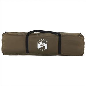 vidaXL Tenda da Pesca per 4 Persone Verde Oliva Impermeabile