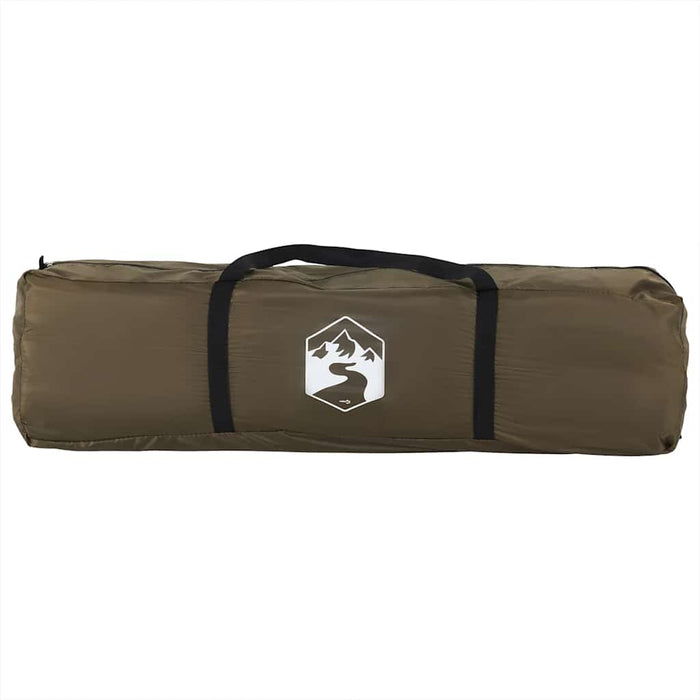 vidaXL Tenda da Pesca per 4 Persone Verde Oliva Impermeabile