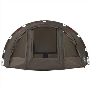 Tenda da Pesca per 4 Persone Marrone Impermeabile 4005318