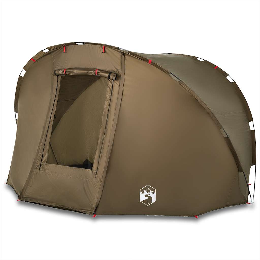 Tenda da Pesca per 5 Persone Verde Oliva Impermeabile 4005320