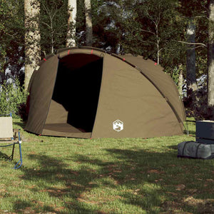 Tenda da Pesca per 5 Persone Verde Oliva Impermeabile 4005320