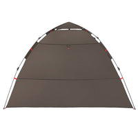 Tenda da Pesca 4 Persone Marrone a Rilascio Rapido