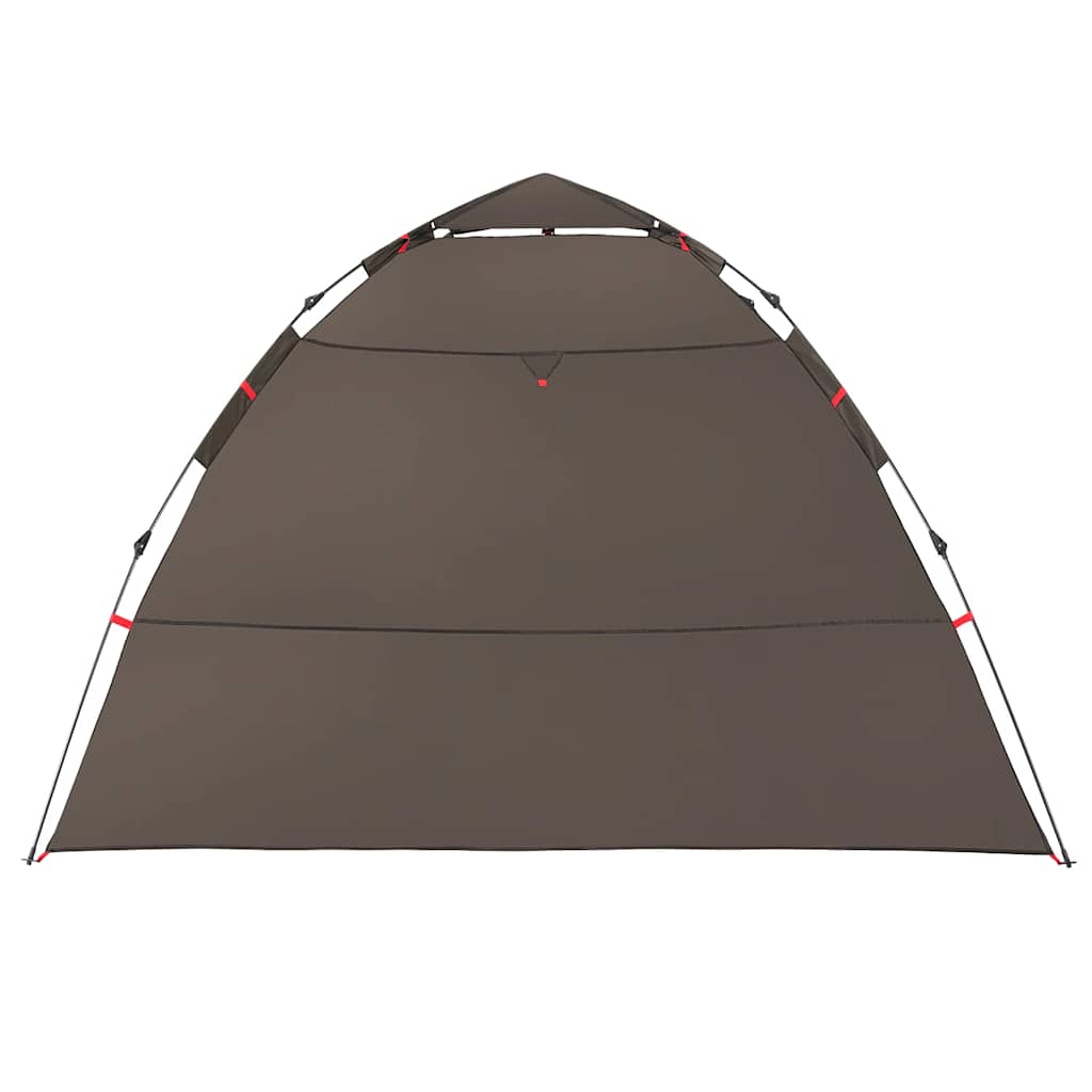 Tenda da Pesca 4 Persone Marrone a Rilascio Rapido 4005324