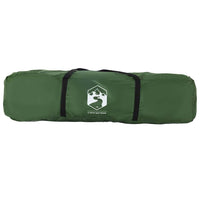 vidaXL Tenda da Campeggio Cabina 4 Persone Verde a Rilascio Rapido