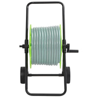 Carrello Avvolgitubo Verde Tubo Flessibile 60 m 1/2" in Acciaio 4006169