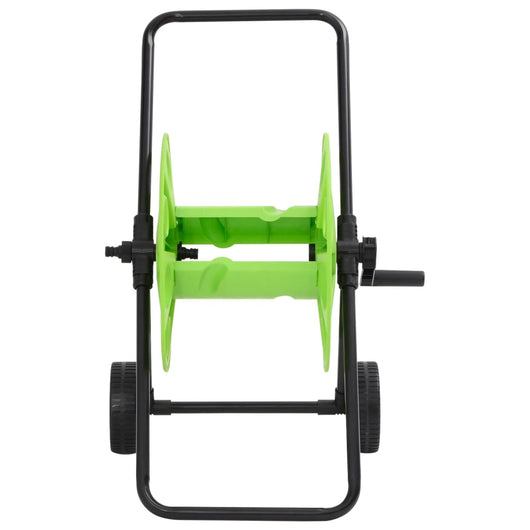 Carrello Avvolgitubo Verde Tubo Flessibile 60 m 1/2" in Acciaio 4006169