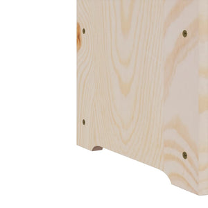 Portavini 67,5x25x87 cm in Legno Massello di Pino 4007559