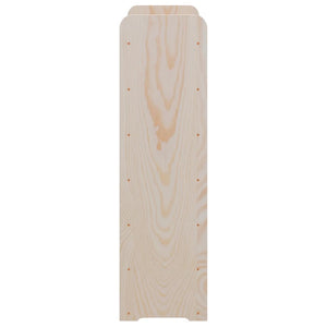 Portavini Pannello Superiore 67,5x25x87 cm Legno Massello Pino 4007560