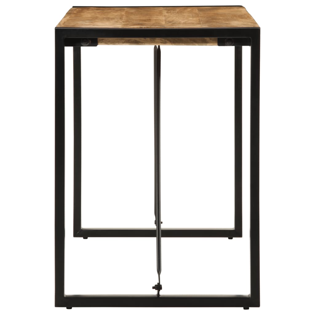 Tavolo da Pranzo 120x55x76 cm in Legno Massello di Mango Grezzo 4005811