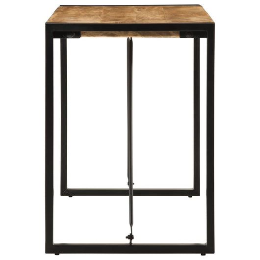 Tavolo da Pranzo 120x55x76 cm in Legno Massello di Mango Grezzo 4005811