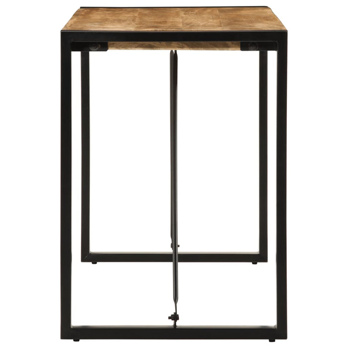 Tavolo da Pranzo 120x55x76 cm in Legno Massello di Mango Grezzo 4005811