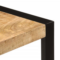 Tavolo da Pranzo 120x55x76 cm in Legno Massello di Mango Grezzo 4005811