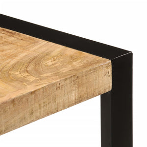Tavolo da Pranzo 120x55x76 cm in Legno Massello di Mango Grezzo 4005811