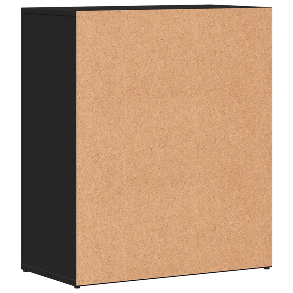 Credenze 2 pz Nere 60x31x70 cm in Legno Multistrato 3276547