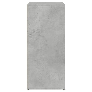 Credenze 2 pz Grigio Cemento 60x31x70 cm in Legno Multistrato 3276556