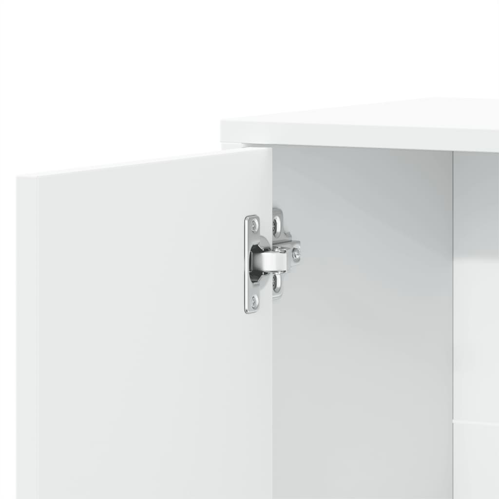 Credenze 2 pz Bianche 60x31x70 cm in Legno Multistrato 3276560