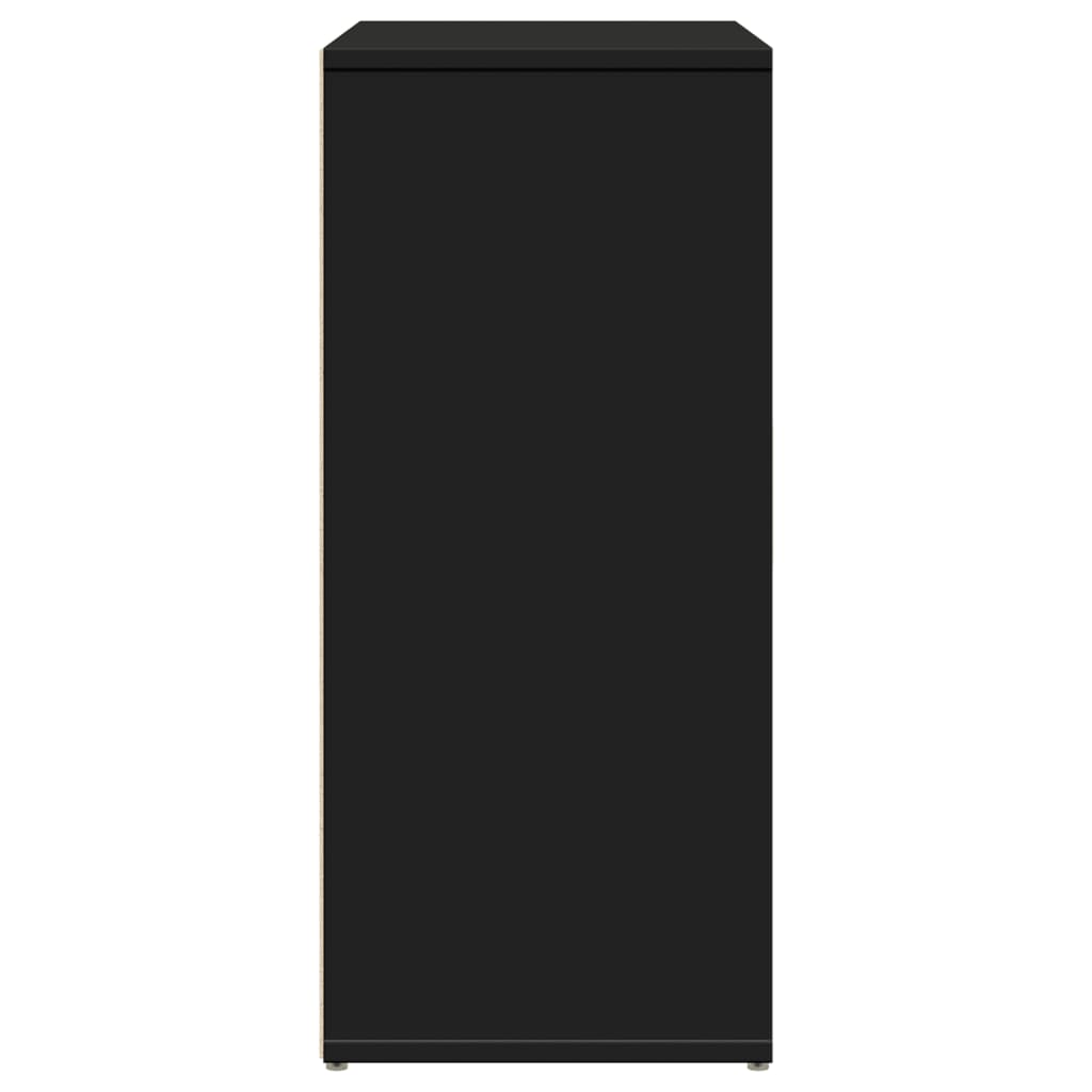 Credenze 2 pz Nere 60x31x70 cm in Legno Multistrato 3276561